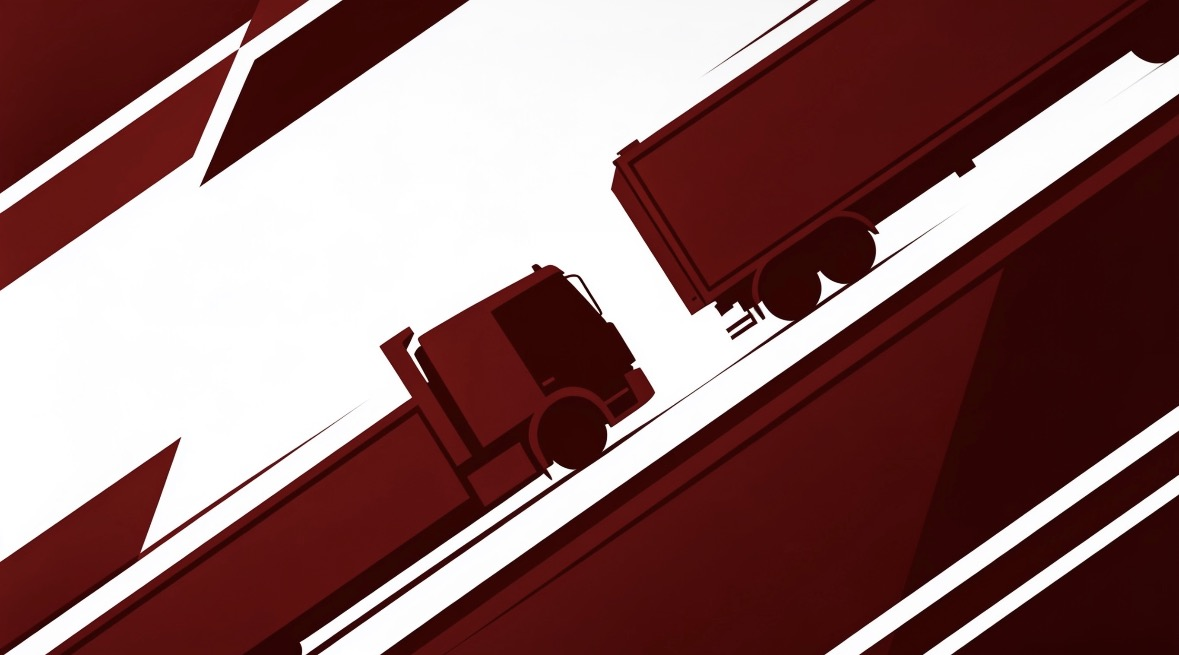 Ace Waste Removals graphic with red truck